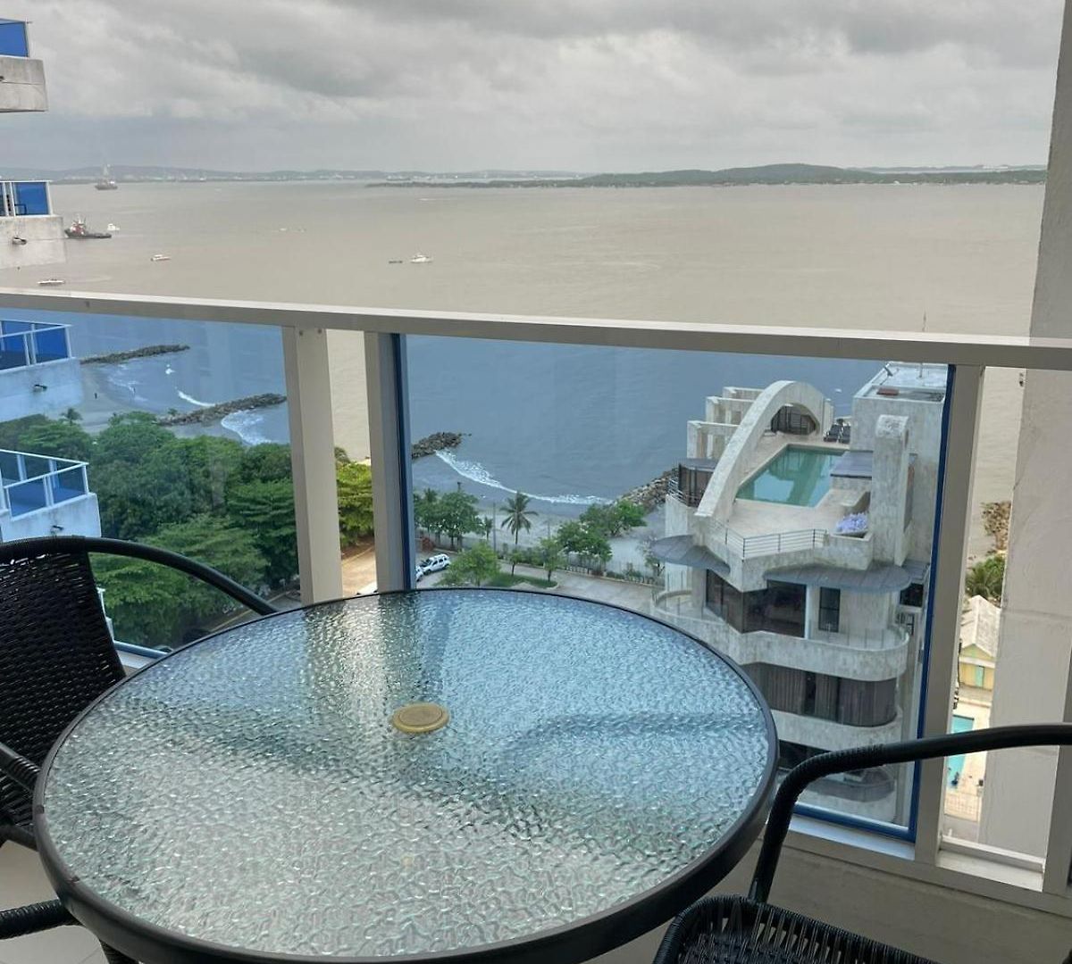 Cost Tranquilo Con Vista A La Playa Piso 14 Apartamento *