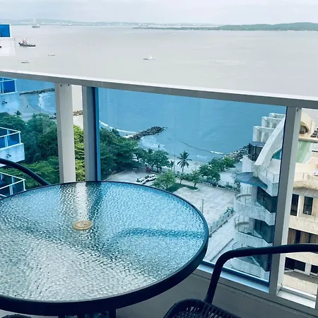 Apartamento Cost Tranquilo Con Vista A La Playa Piso 14 Cartagena